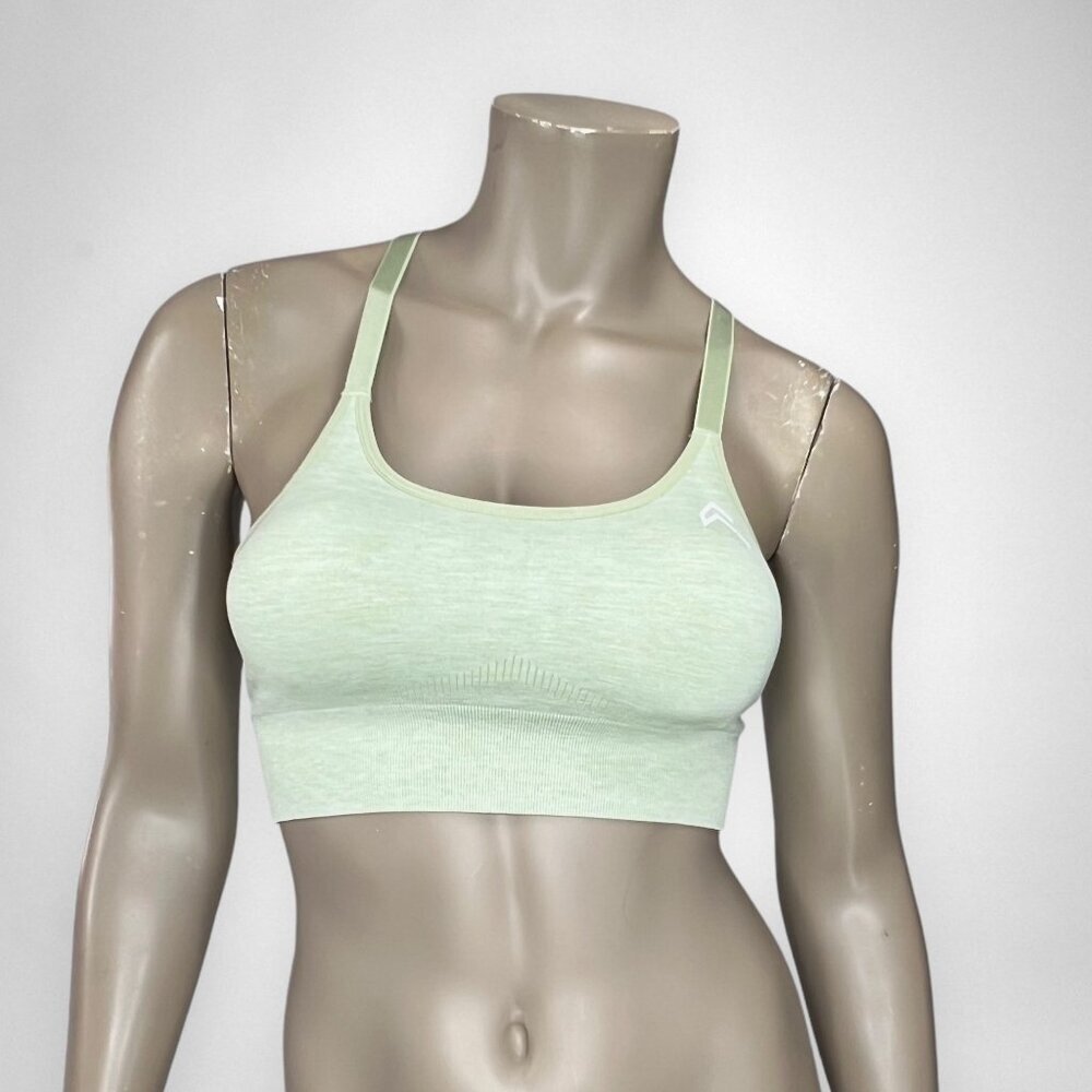 ONERACTIVE Small Mint‎ Green Sports Bra Athleisure Sportswear